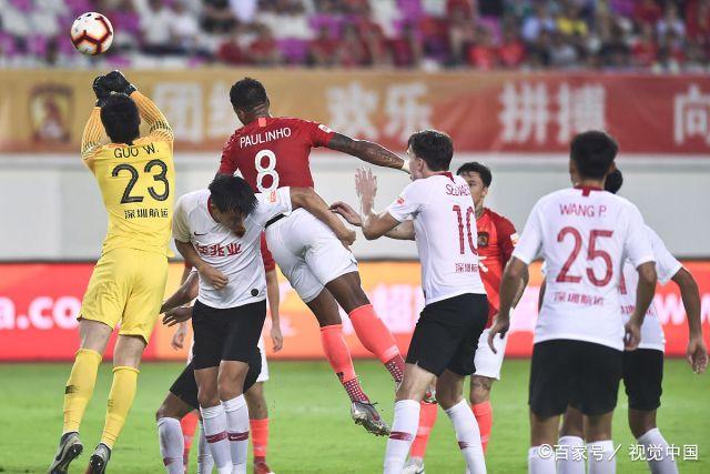关于广州恒大惨遭深圳佳兆业逆转，失去胜利的信息