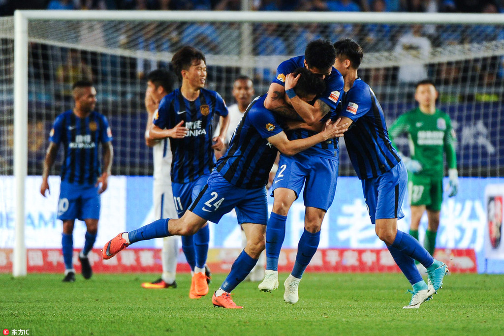 苏宁主场击败泰达，实现主场保持不败